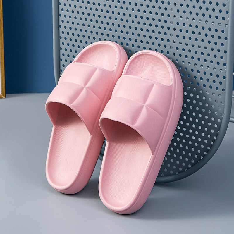 Women's thick-soled summer indoor soft-soled slippers