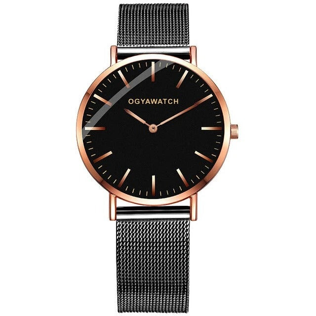 Fashion alloy quartz watch
