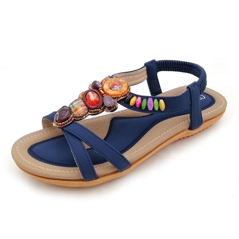 Boheme-etniske sandaler