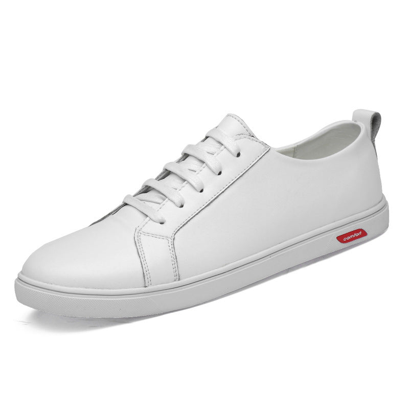 Men's sports white shoes