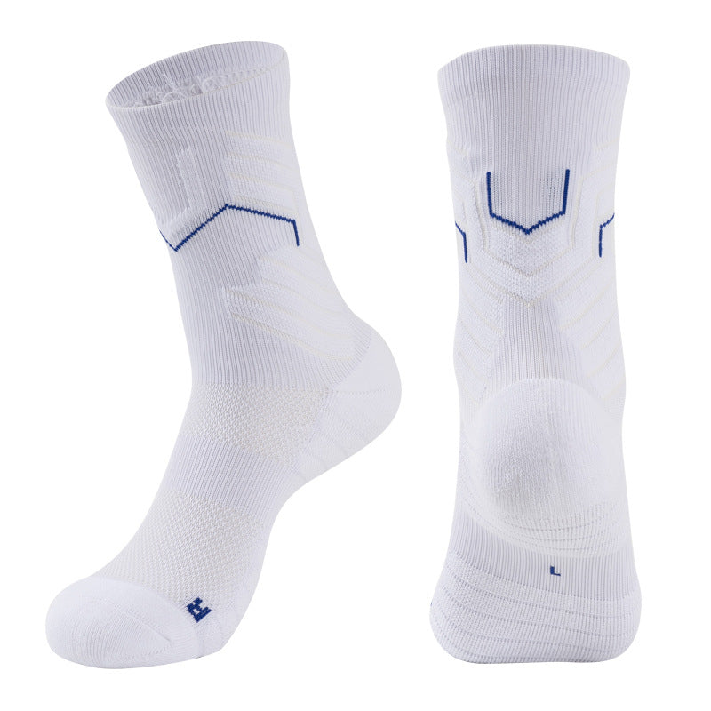 Men's New Mid Barrel Elite Basketball Socks