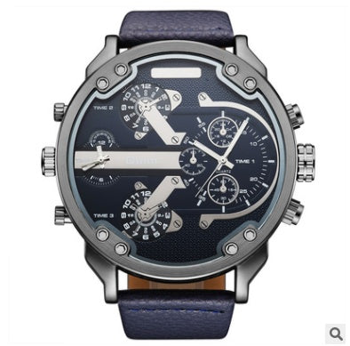 Ou Lei Boys Big Plate Watch Quartz Belt Watch Big Disc Popular Watch
