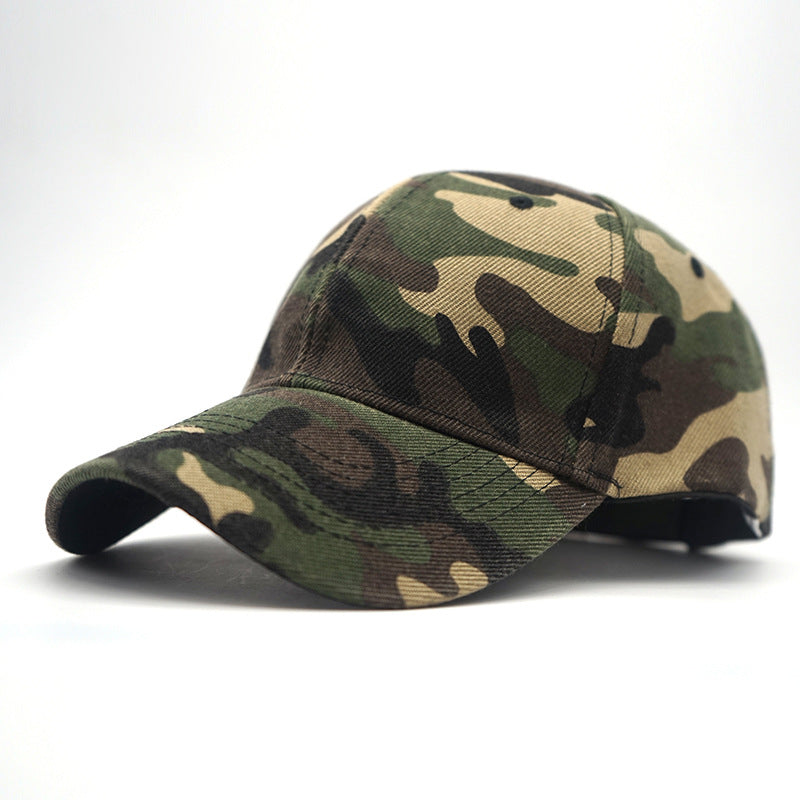 Sommerlejr Udendørs Bomuld Camouflage Baseballkasket