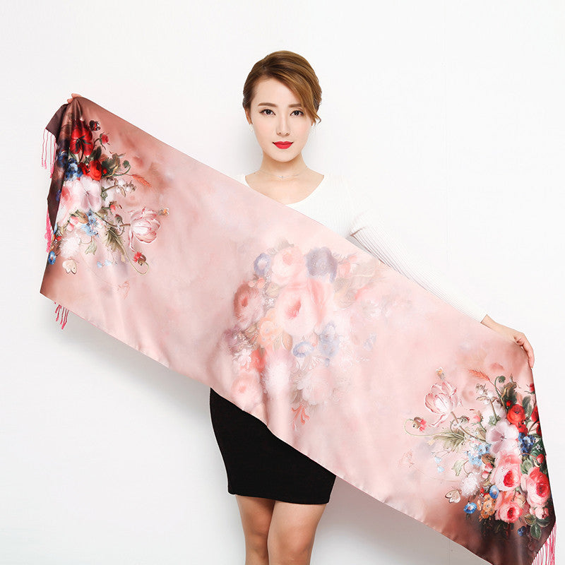 Tassel sunscreen shawl