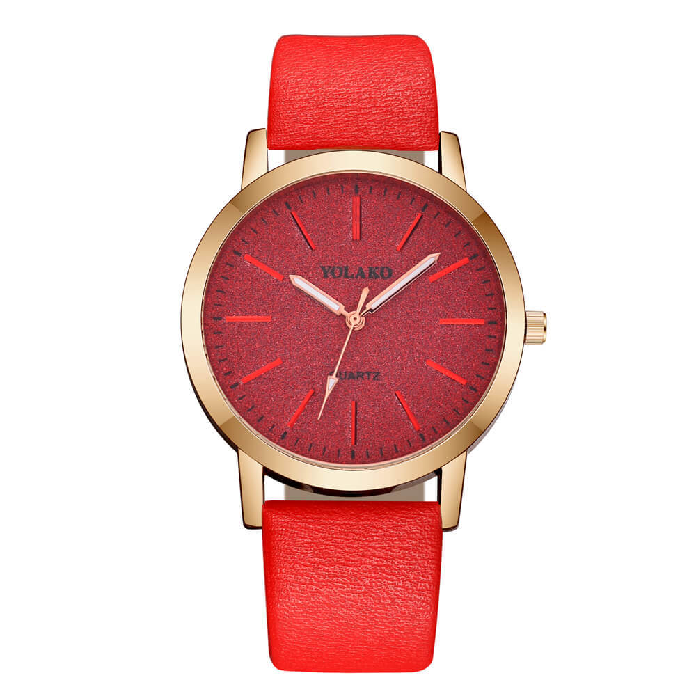 PU belt watch