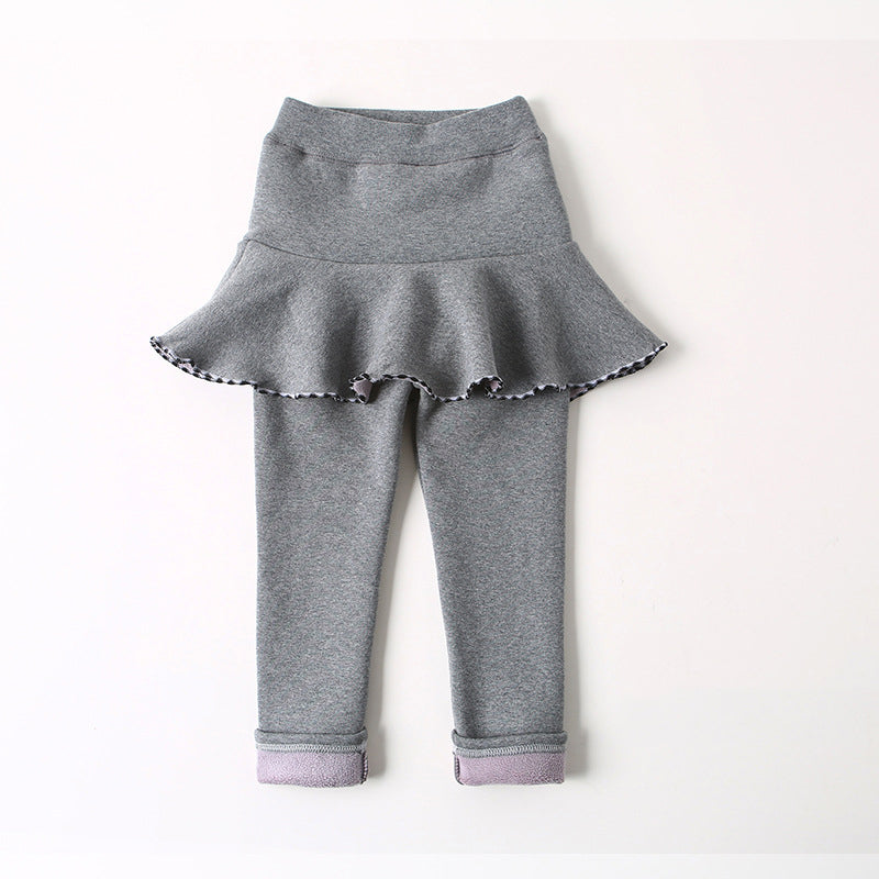 Children's Fake Two Piece Culottes