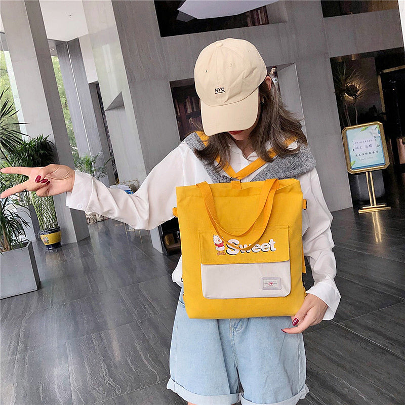 Fashion cartoon messenger bag