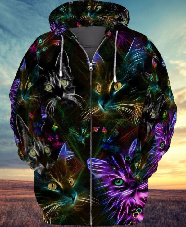 Men's Printed Hooded Casual Fashion Sweater