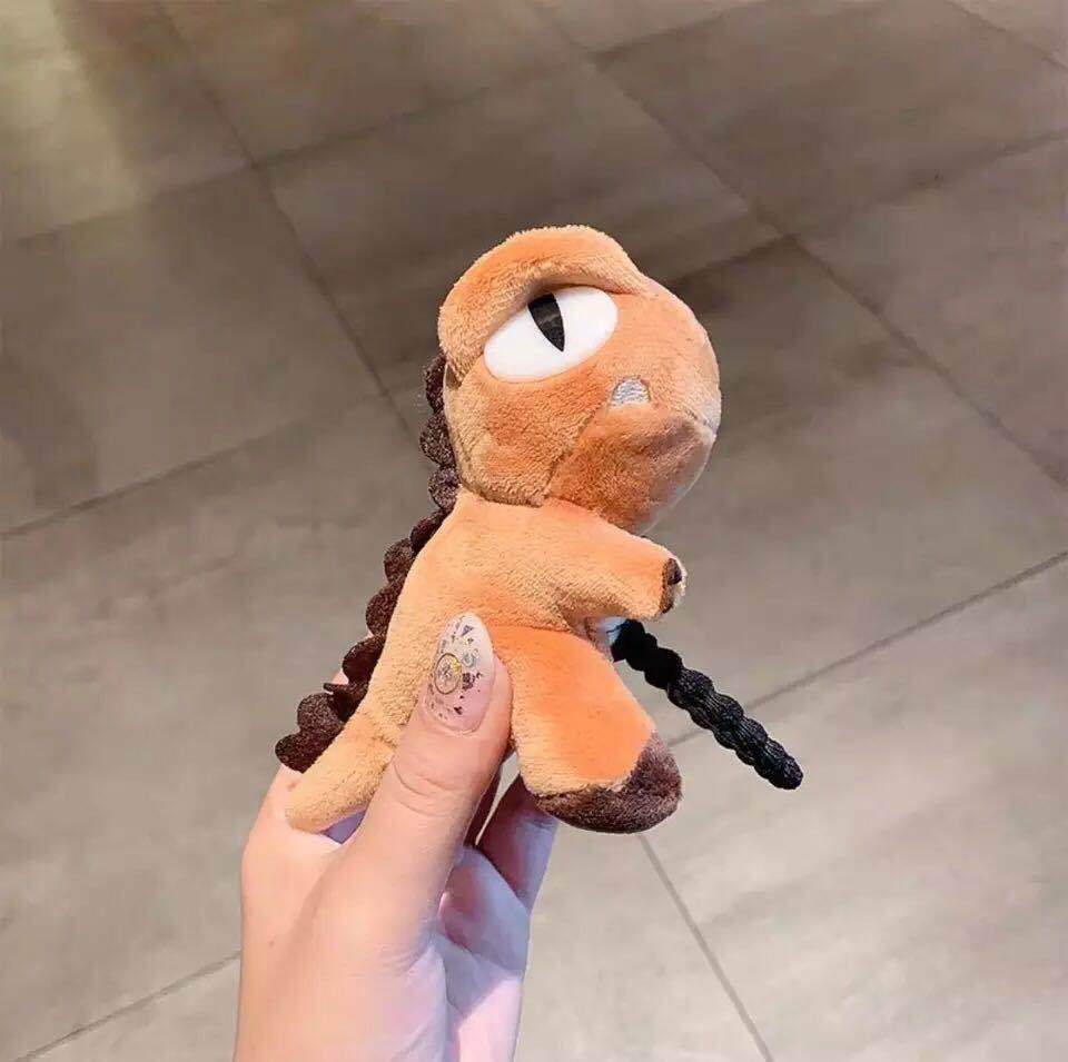 Cute little dinosaur hair tie