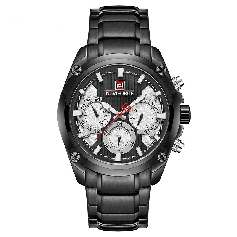 Waterproof quartz watch