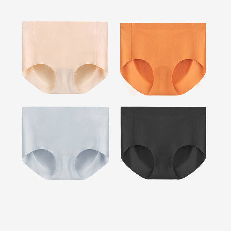 No Mark Underwear Pure Cotton Antibacterial High Waist Hip Lifting