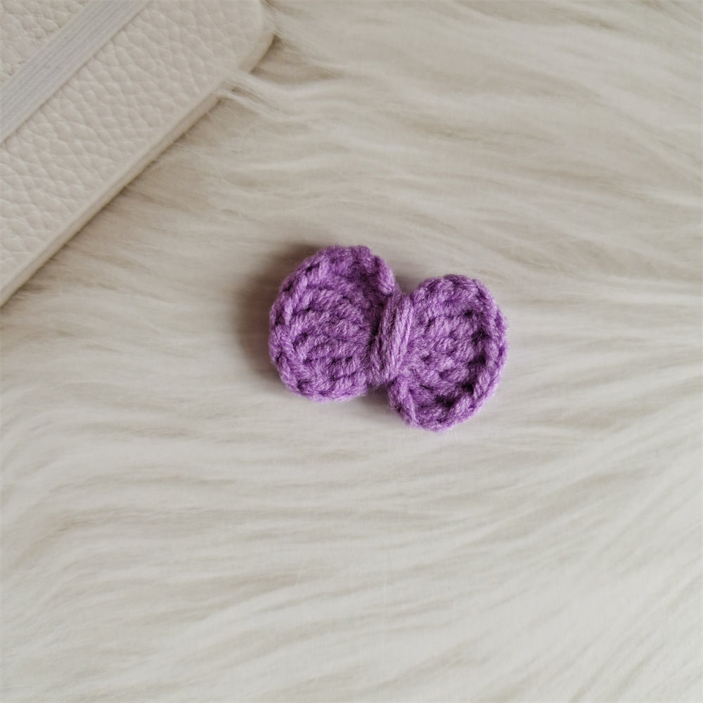 Wool Bow Diy Handmade Finished