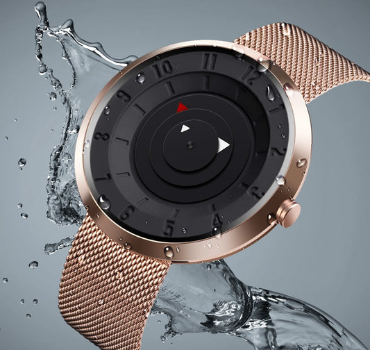 Creative pointer quartz watch