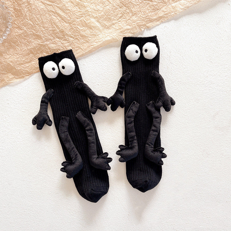 Cute Plush Doll In Tube Socks JK Is Thin Pure Cotton Pile Pile Short Boots Couple