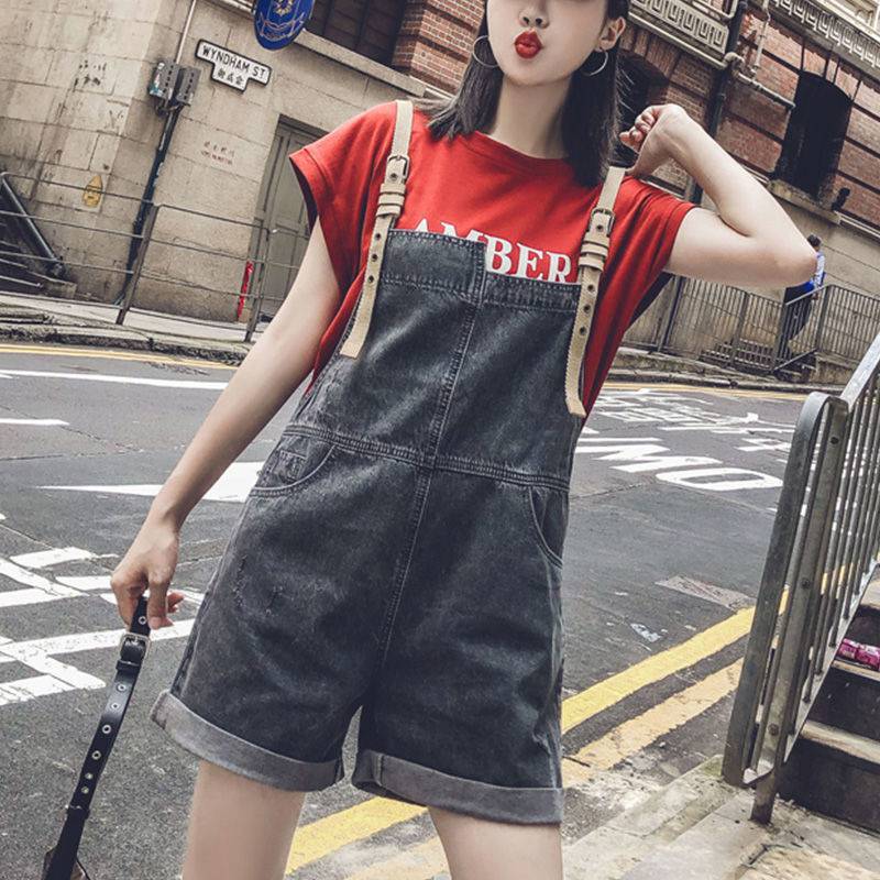 Løse Retro Hong Kong-stil Aldersreducerende Shorts