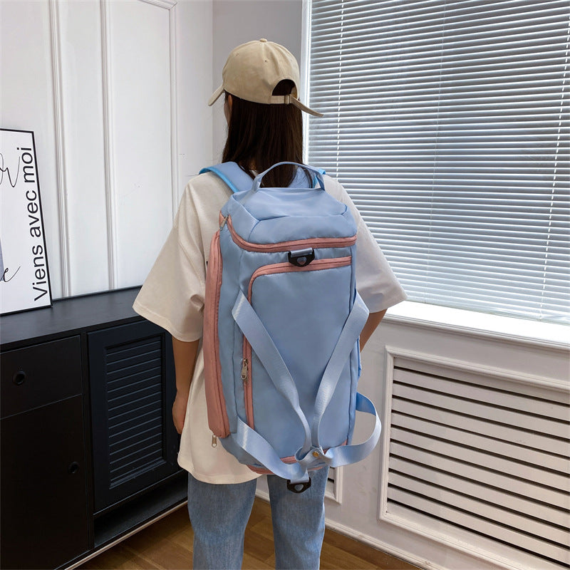 Dry Wet Separation Backpack Portable Large Capacity Travel Bag