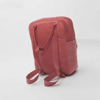 Children's Backpack Corduroy Portable Abrasion Resistant