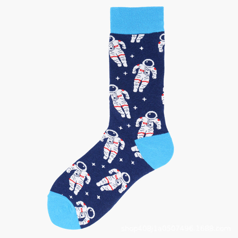 Mid-calf For Fall And Winter Long Cotton Socks
