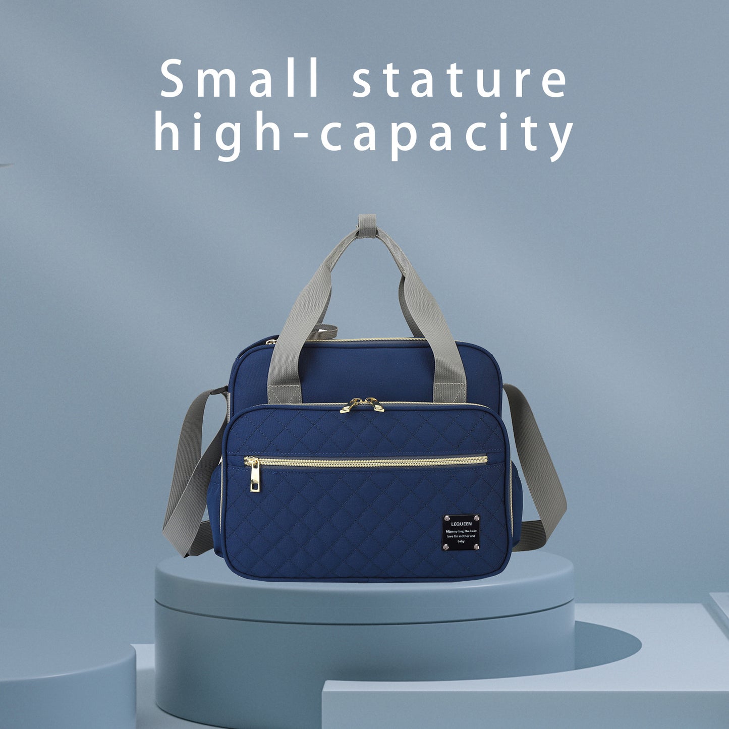 Fashionable Large Capacity Waterproof One-shoulder Diagonal Mummy Bag