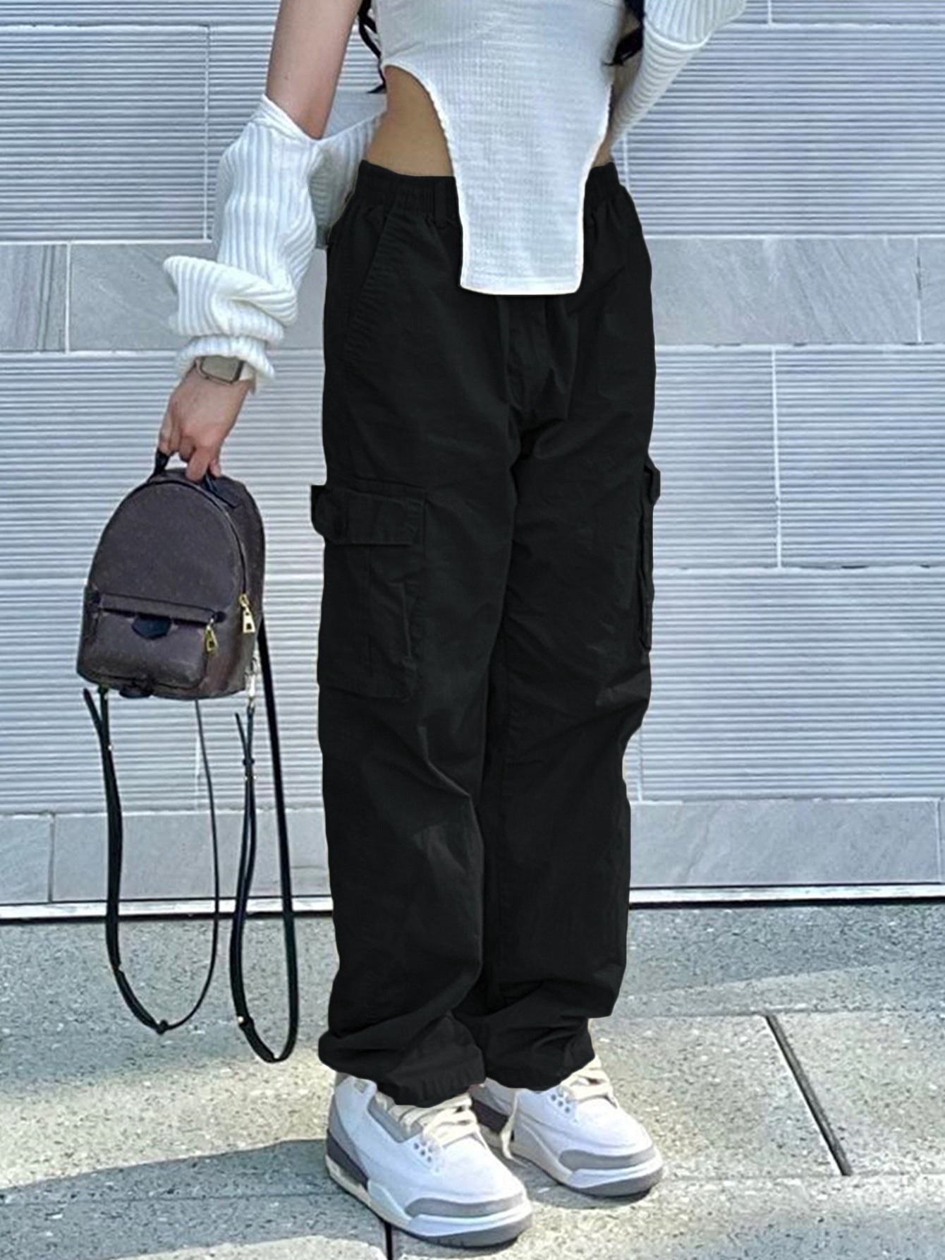 Overall Løse Bomuldsjeans til Kvinder