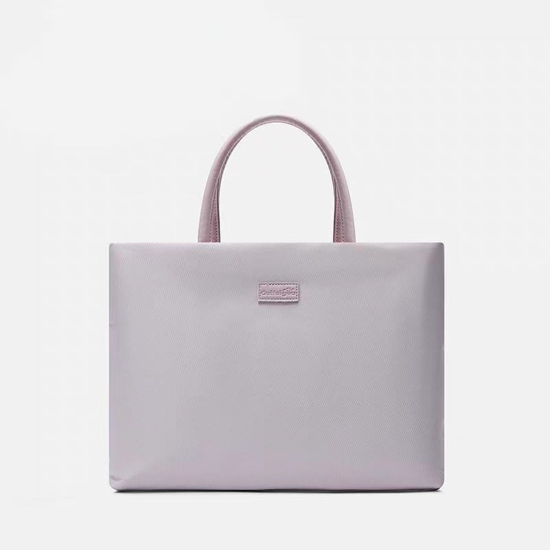 Solid Color Simple Lightweight Women's Laptop Bag