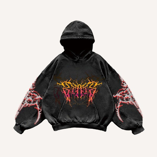 Mode Afslappet Trykt Polyester Sweater
