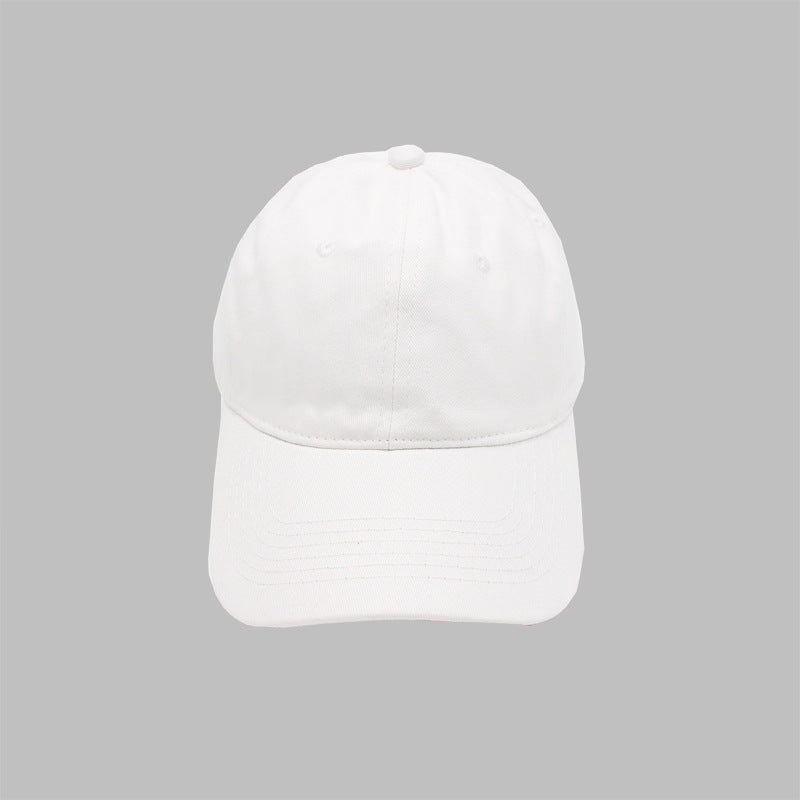 Embroidered Print Adjustable Versatile Baseball Cap