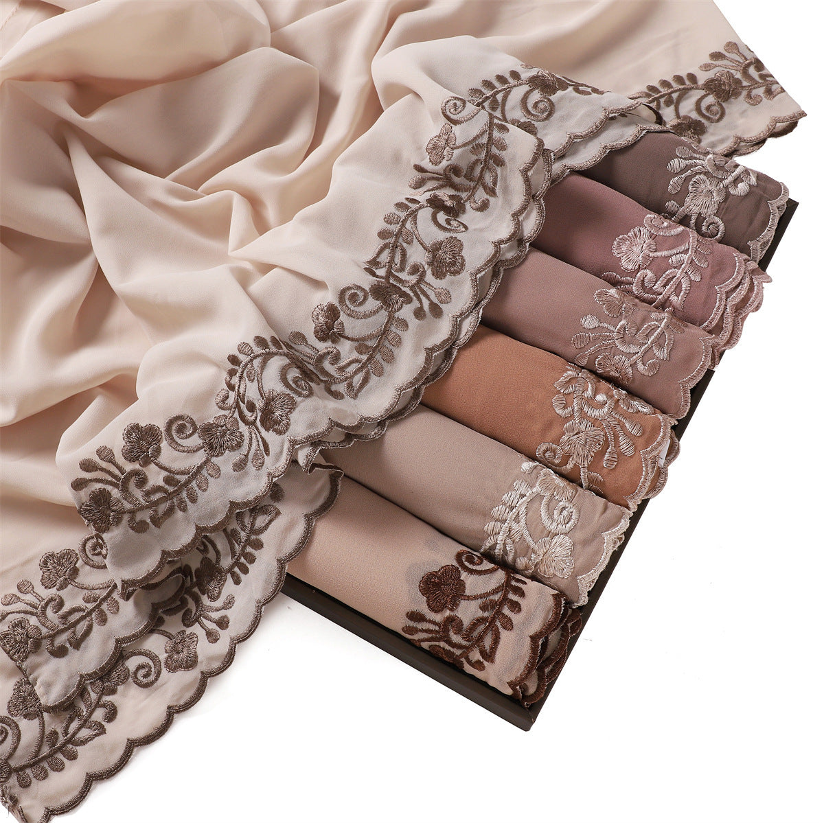 Fashion Solid Color Chiffon Women's Scarf
