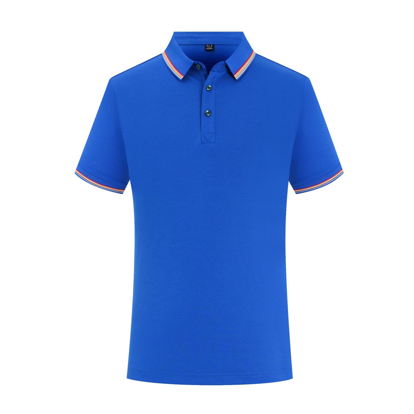 Summer Ice Silk Overalls Polo Shirt