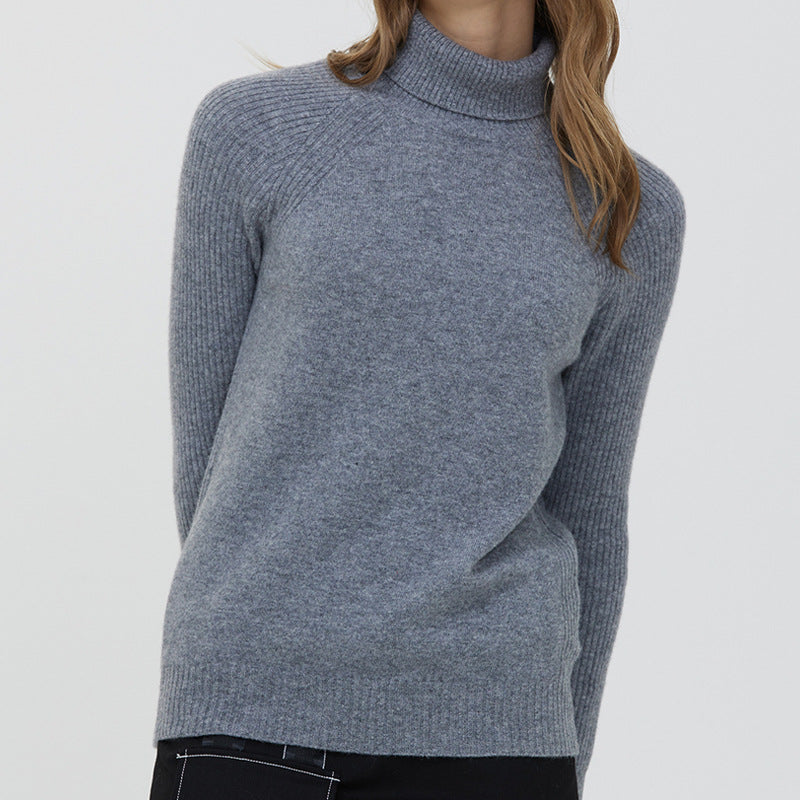 Womens Thick Fitted Slimming Pullover Base Layer Top