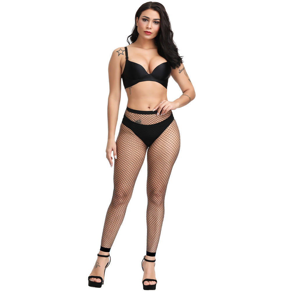 Women's Simple Hollow Cropped Leggings