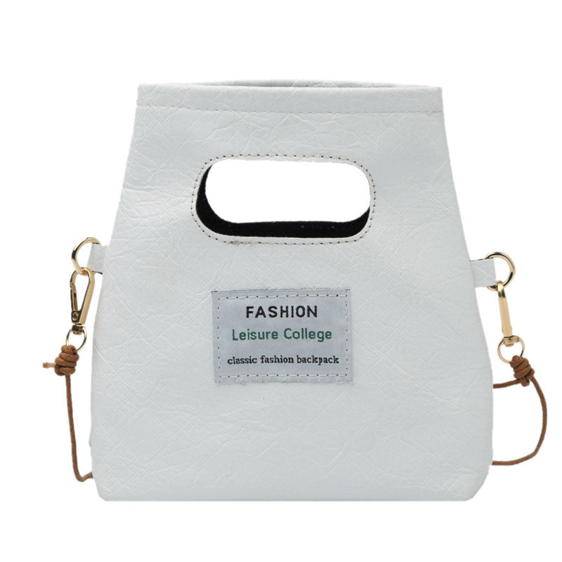 Trendy Fashion Foreign Style Single Shoulder Bag All-match Small Square Bag