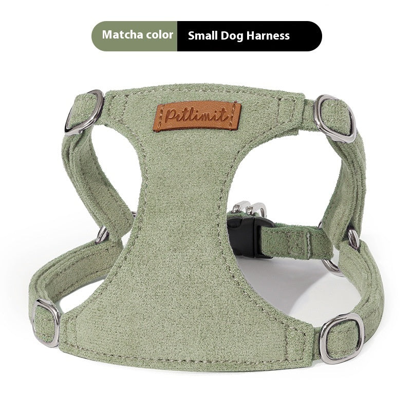 Puppy Hand Holding Rope Vest Dog Walking