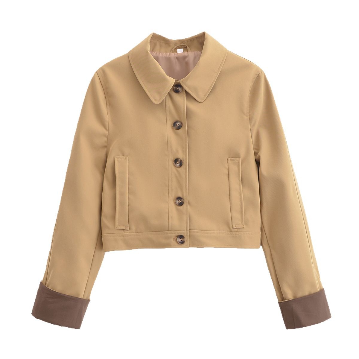 Stylish New Short French-style Coat With A Chic Sophisticated Vibe