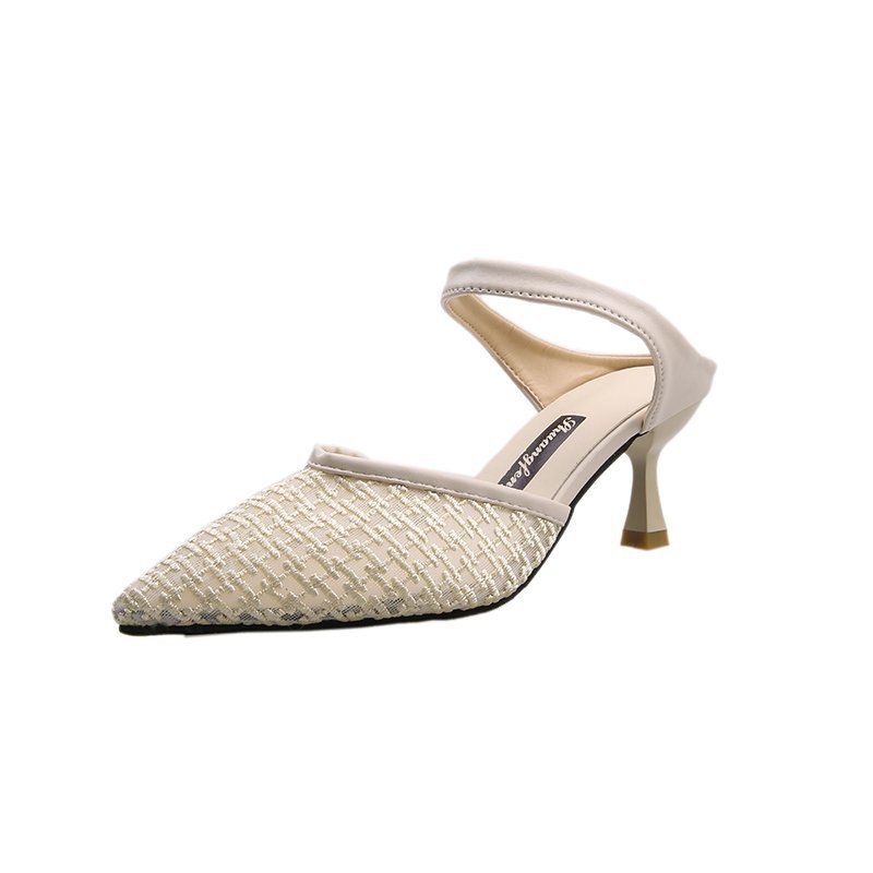 Large Size Sandals Fashionable Temperament Stiletto Pointed Toe