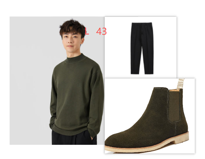 Solid Color Loose Inner Wear Leisure Warm Bottoming Long-sleeved Sweater