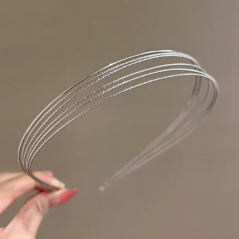 Hot-selling European And American Metal Headband Stylish And Minimalist