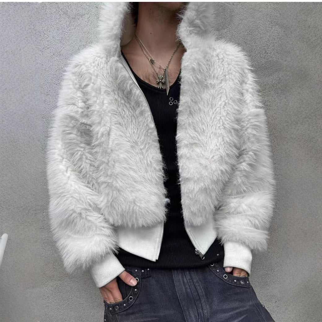 Men's Fashion Casual Double-sided Hooded Jacket