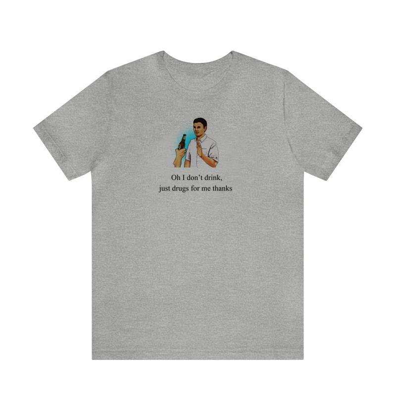 I Don't Drink Women Funny Meme T Shirt Egirl Grunge Graphic