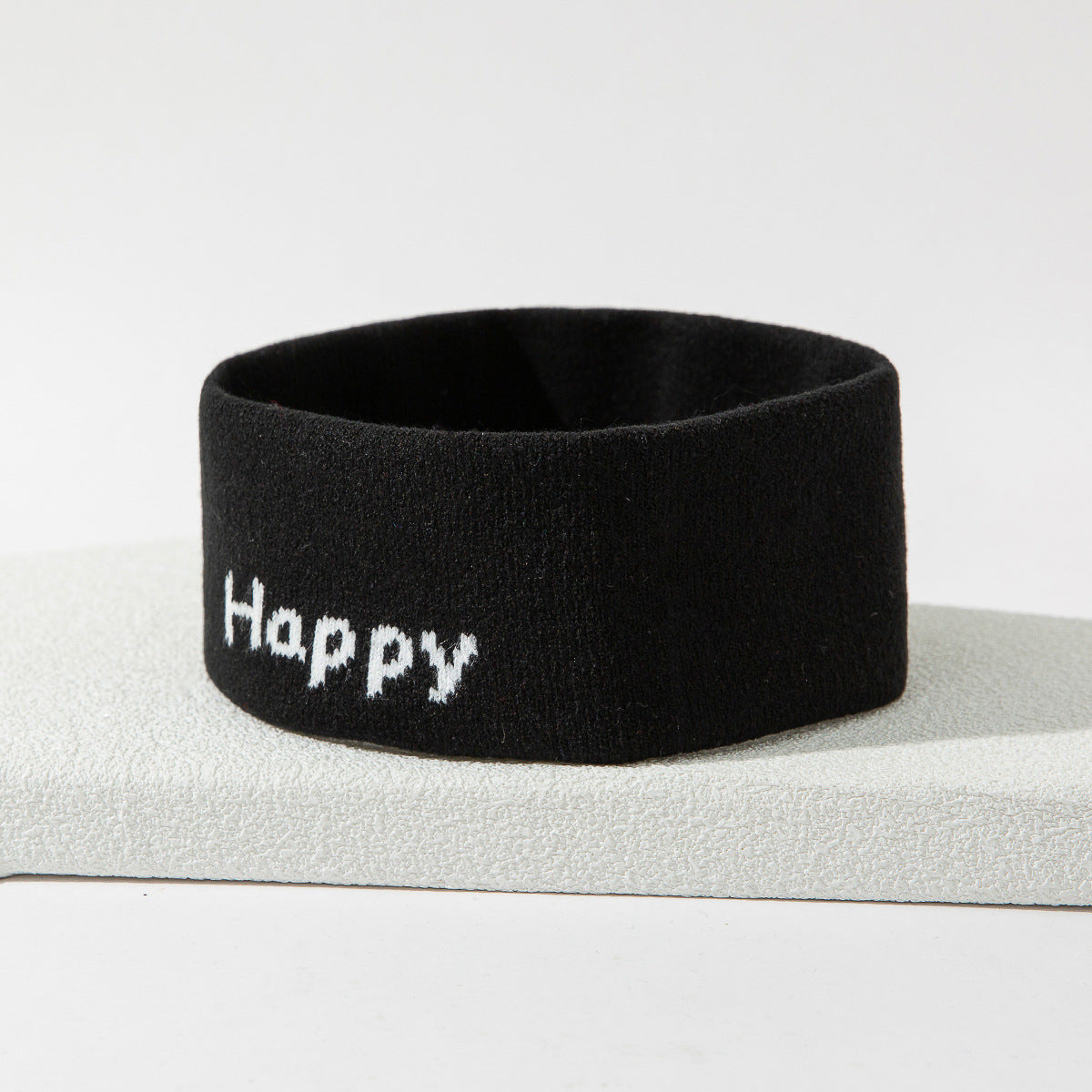 Stretch Sports Sweat-absorbent Knitted Hair Band