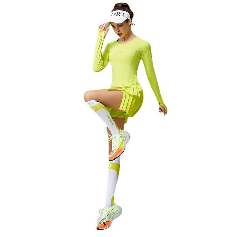 Sports Short Skirt Fake Two-piece Running Skirt