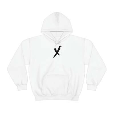 Løs X Unisex-hættetrøje i europæisk og amerikansk stil, der matcher alt