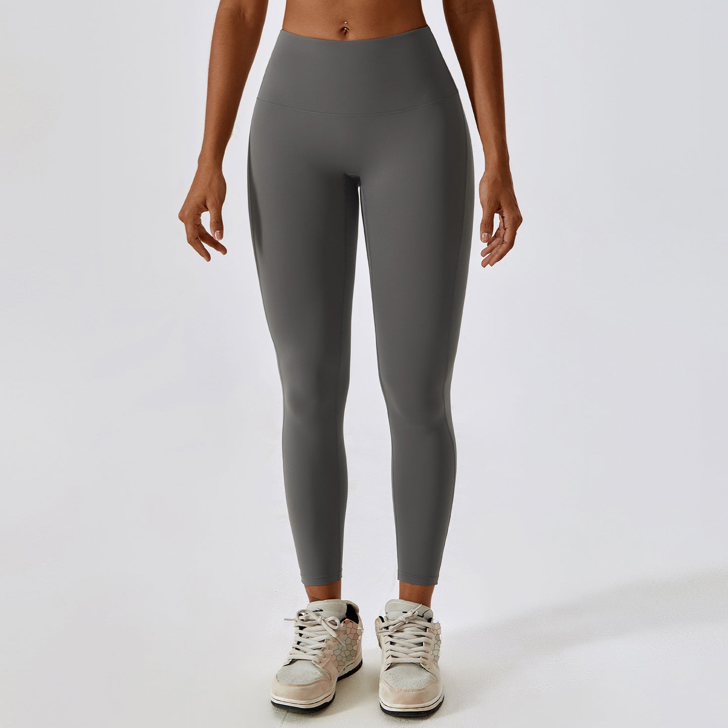 Hurtigtørrende Nude Feel Hip Raise Yoga Leggings til Kvinder