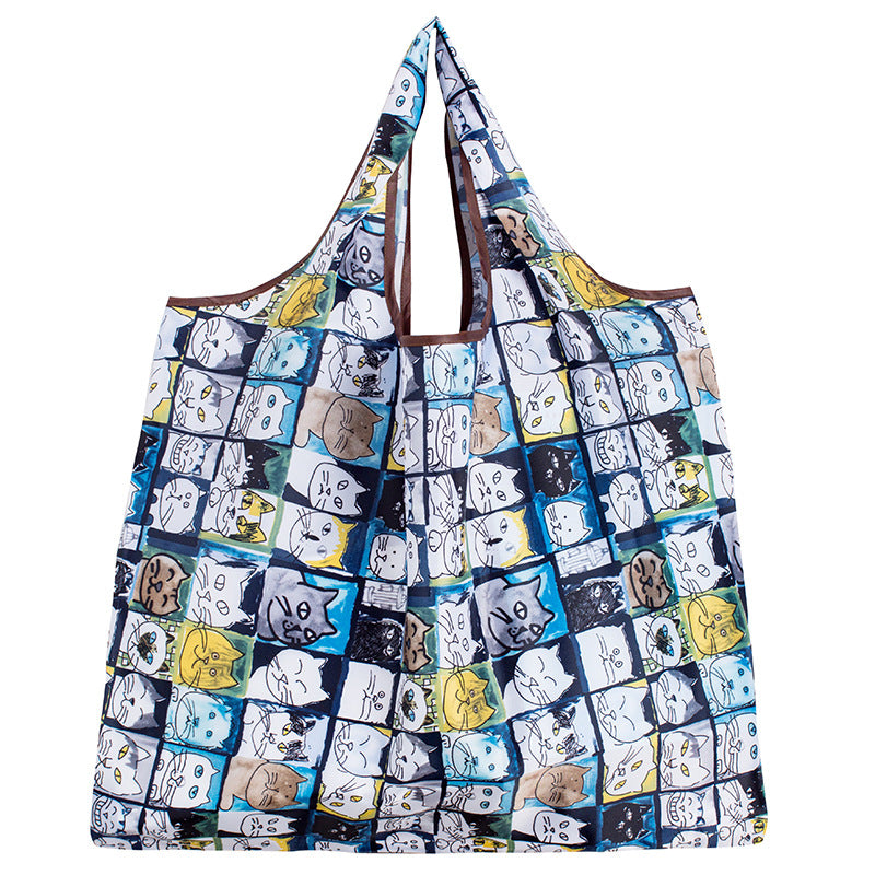 Reusable Collapsible Storage Bag Multicolor Fashion