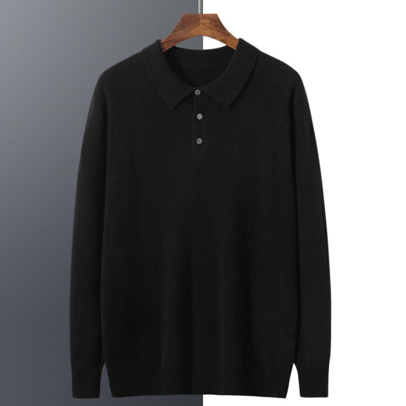 Casual Fashion Men's Knitted Bottoming Shirt