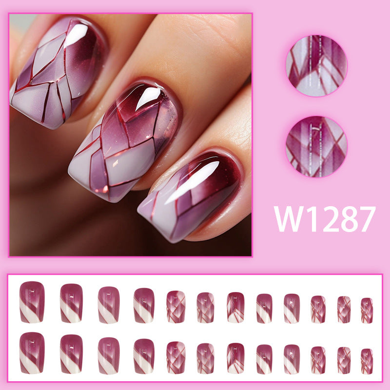 Fashion Guest Sweet And Simple Temperament Nail Patch