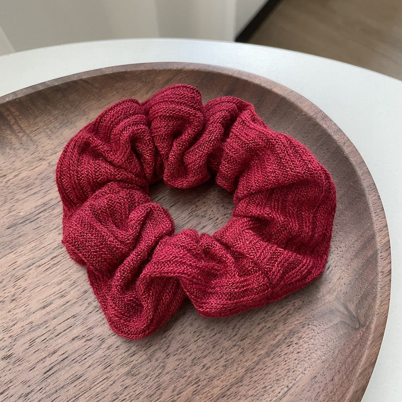New Simple Knitting Large Intestine Hair Loop Accessories
