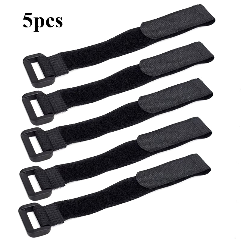 5Pcs/Lot Bicycle Handlebar Strap Holder Cycling Flashlight Tie Rope Bandages Universal Nylon Sticky Tie Fixed Items Bike Strap