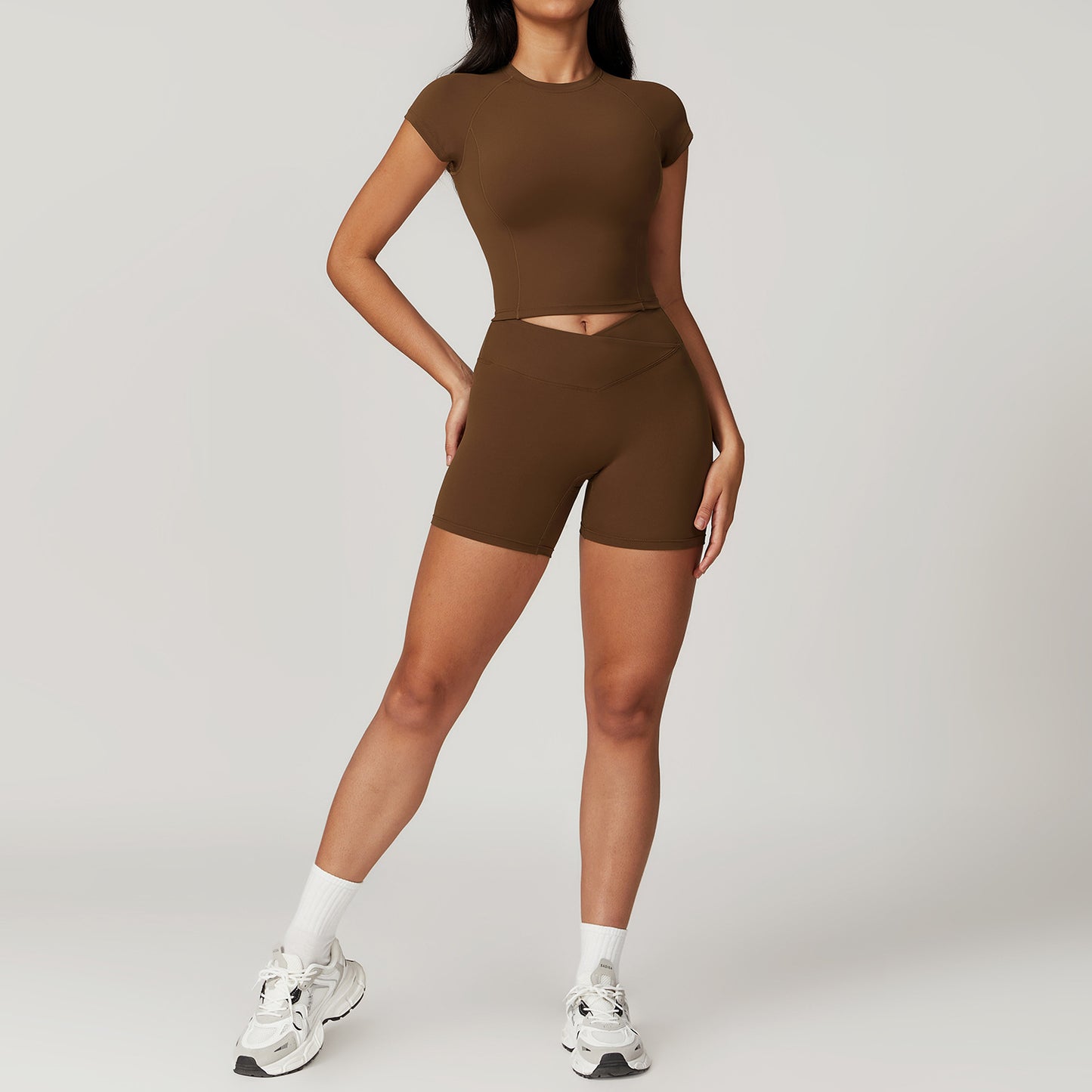 Environmental Protection Regeneration Tight-fitting Quick-drying Yoga Set