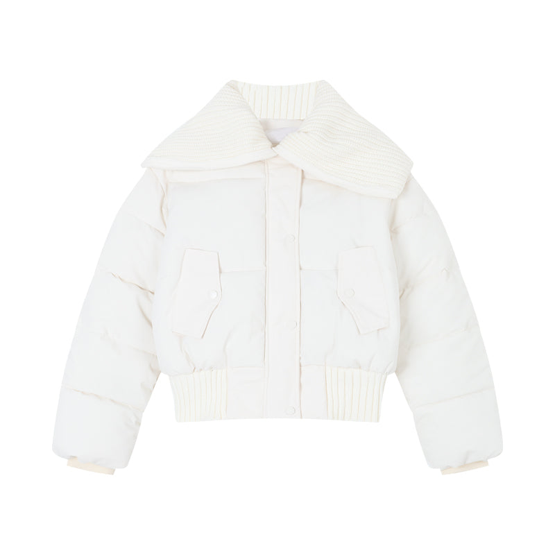 Lapel Thickening Thermal Cotton-padded Clothes Women's Bread Coat Winter